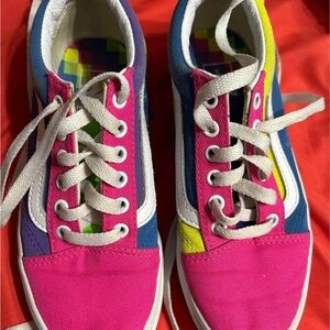 Vans Multicolor Checkered Sneakers